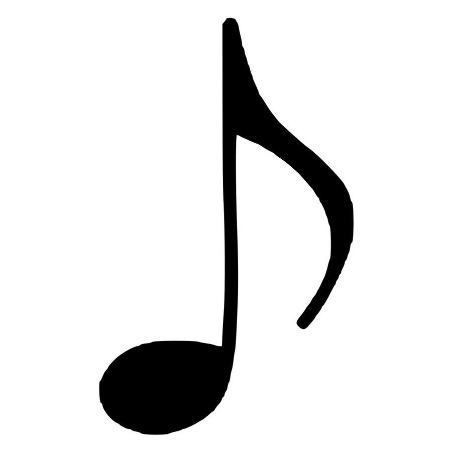 Music Note fine line tattoo